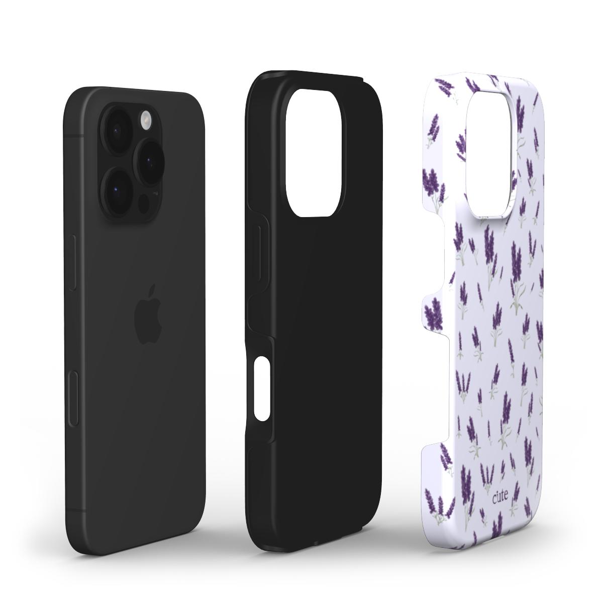 Lavender Rain phone case