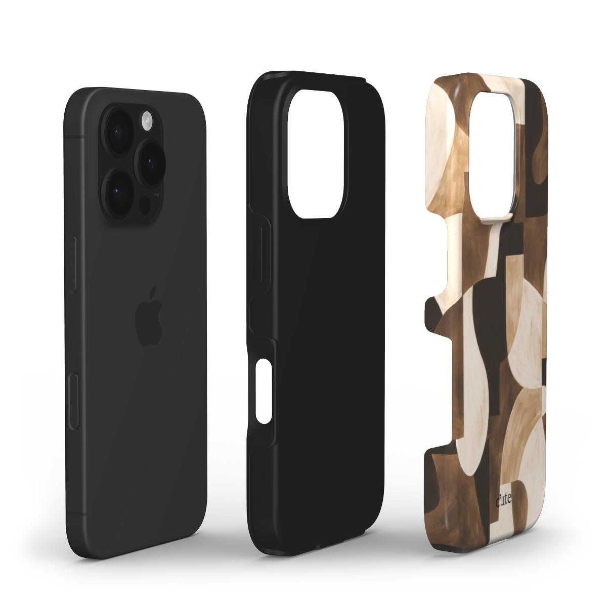 Brown Symphony phone case