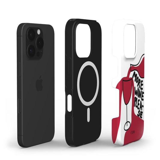 More Wine Please Magsafe phone case