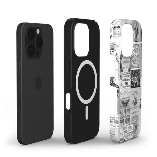 Vintage Press Magsafe phone case