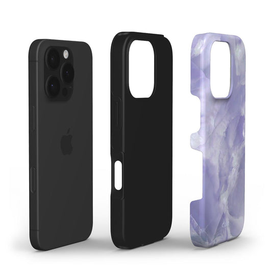 Lilac Marble phone case