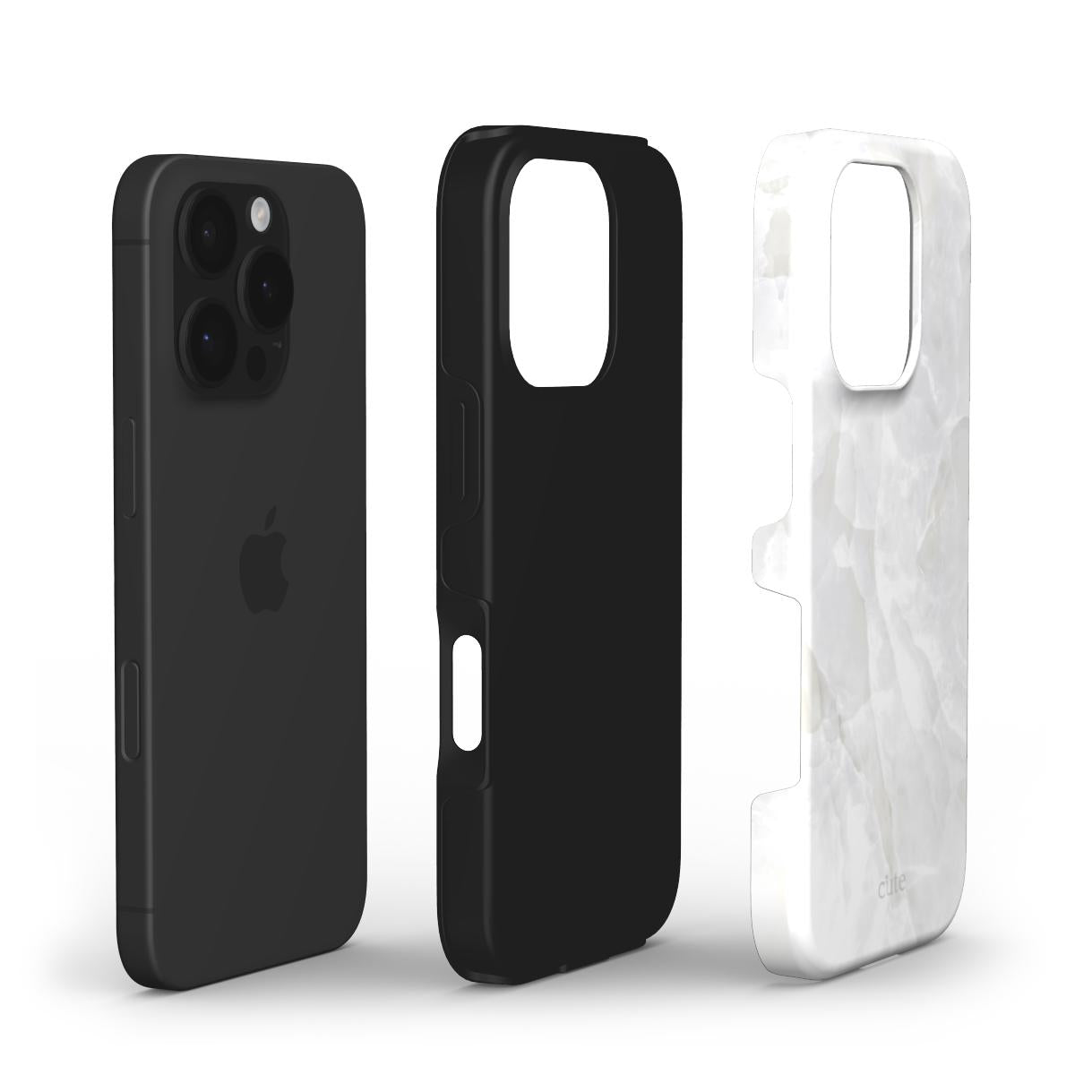 White Stone phone case
