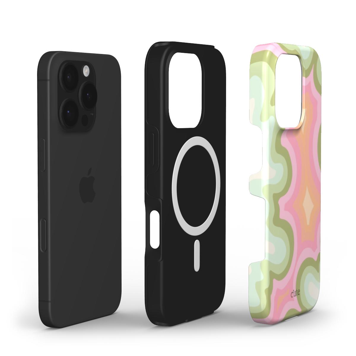 Candy Waves magsafe phone case