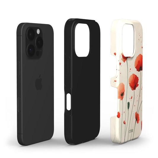 Poppy Field phone case