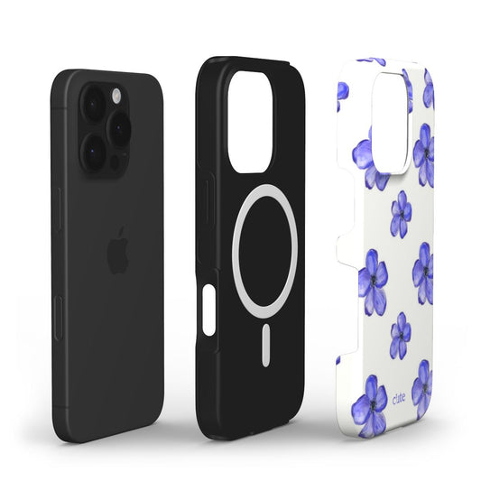 Forget-Me-Not Blue magsafe phone case