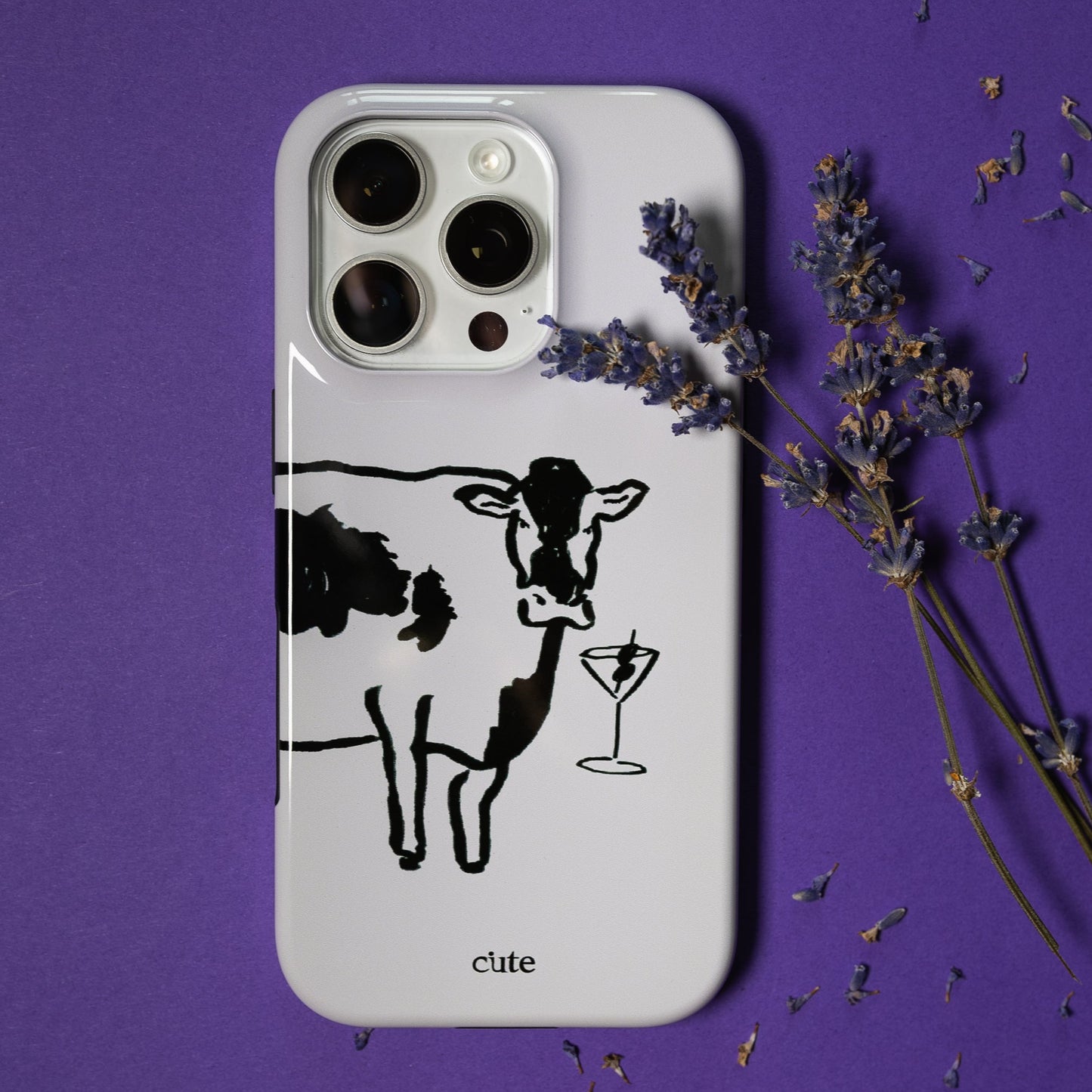 Moo-tini Magsafe phone case