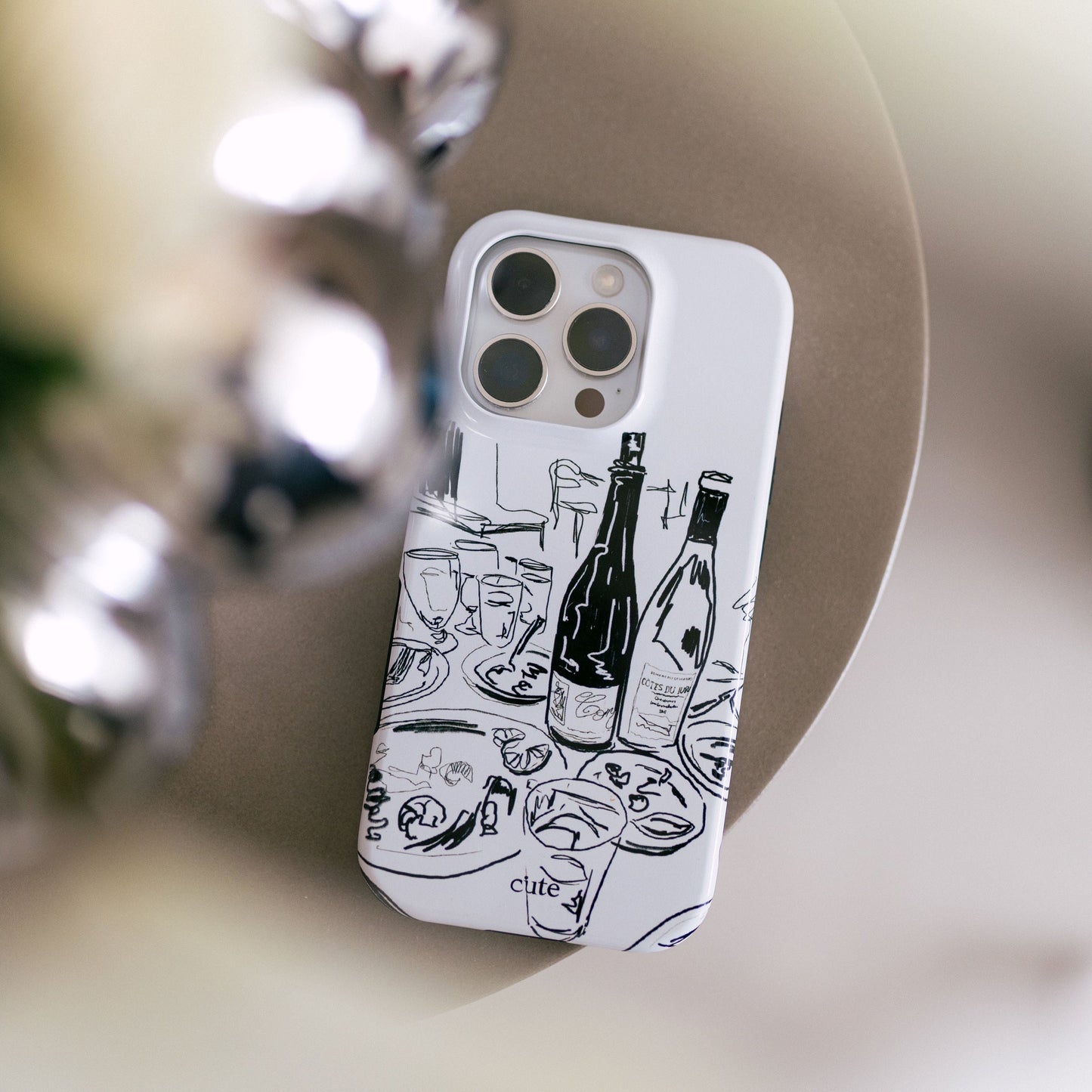 Bohemian Dinner Magsafe phone case