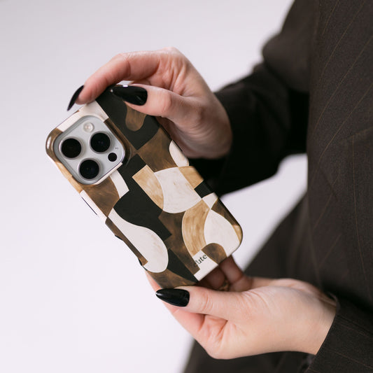 Brown Symphony phone case