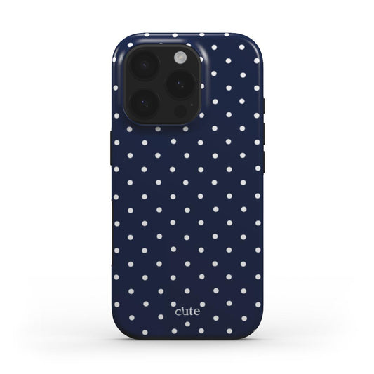 Navy Dots phone case