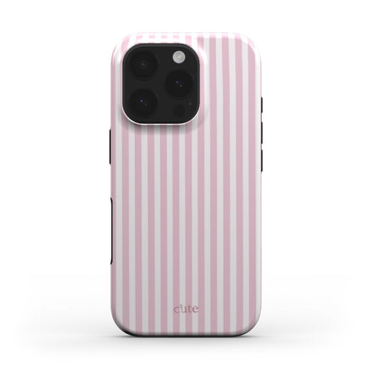 Light Pink Stripes phone case