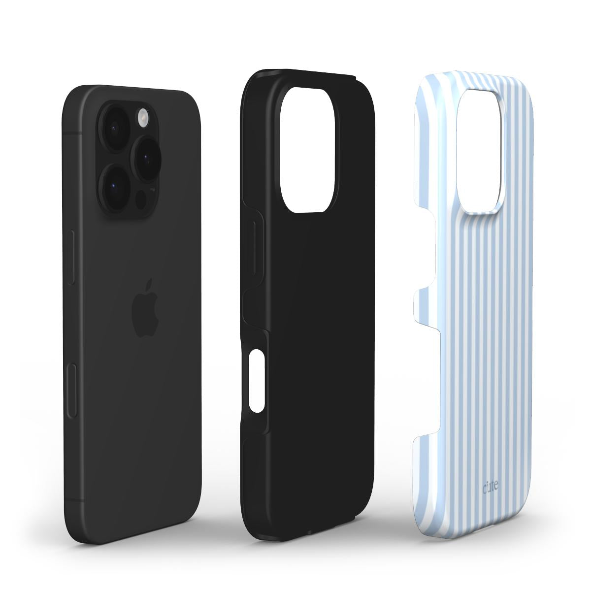 Blue Stripes phone case