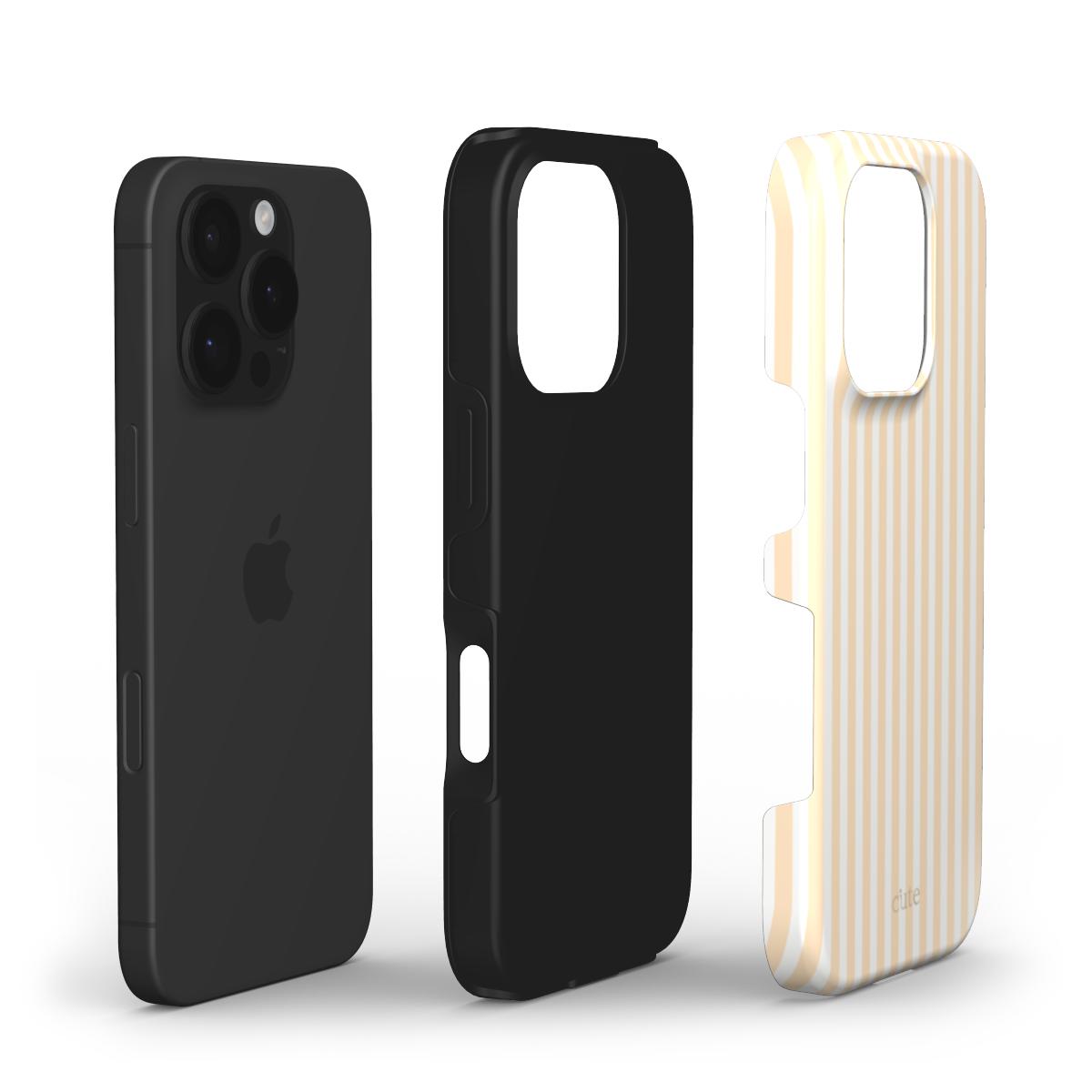 Yellow Stripes phone case