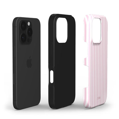 Light Pink Stripes phone case