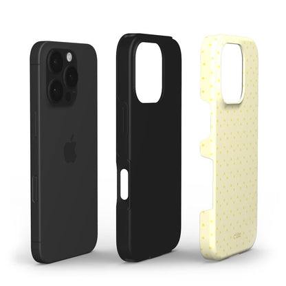 Lemon Dots phone case