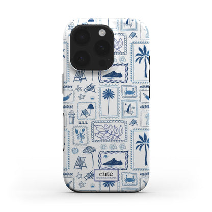 Santorini Blue phone case