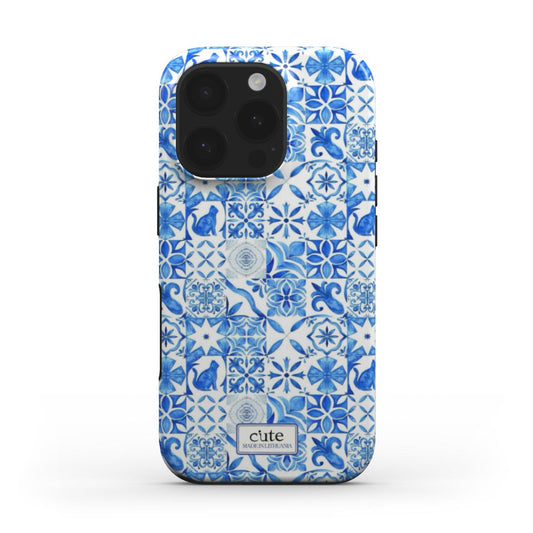 Santorini Tiles phone case