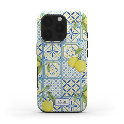Lemon Tiles phone case