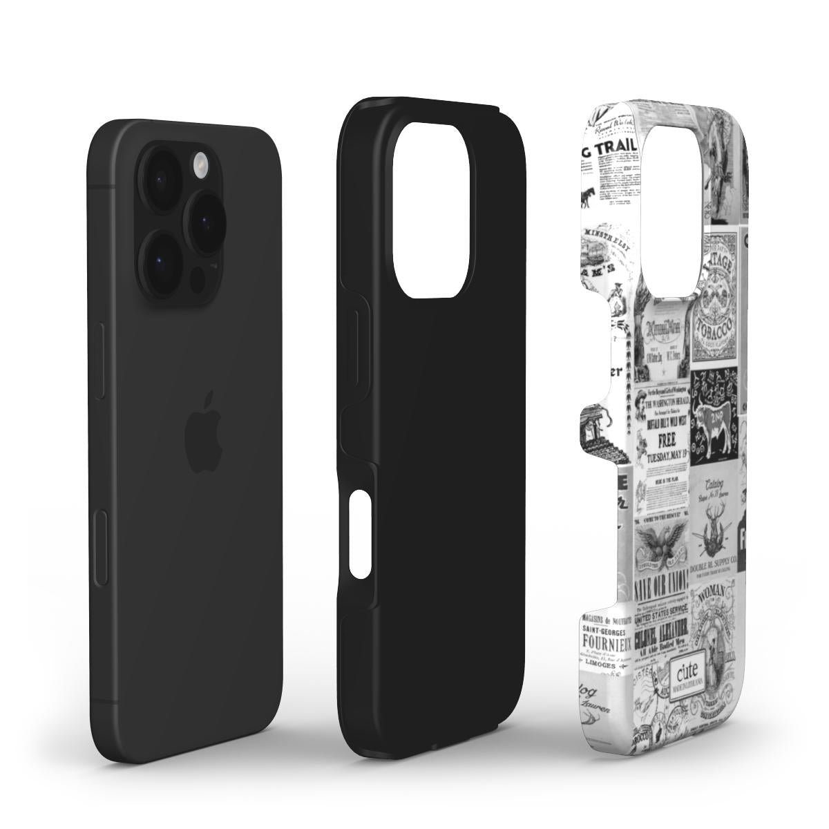 Vintage Press phone case
