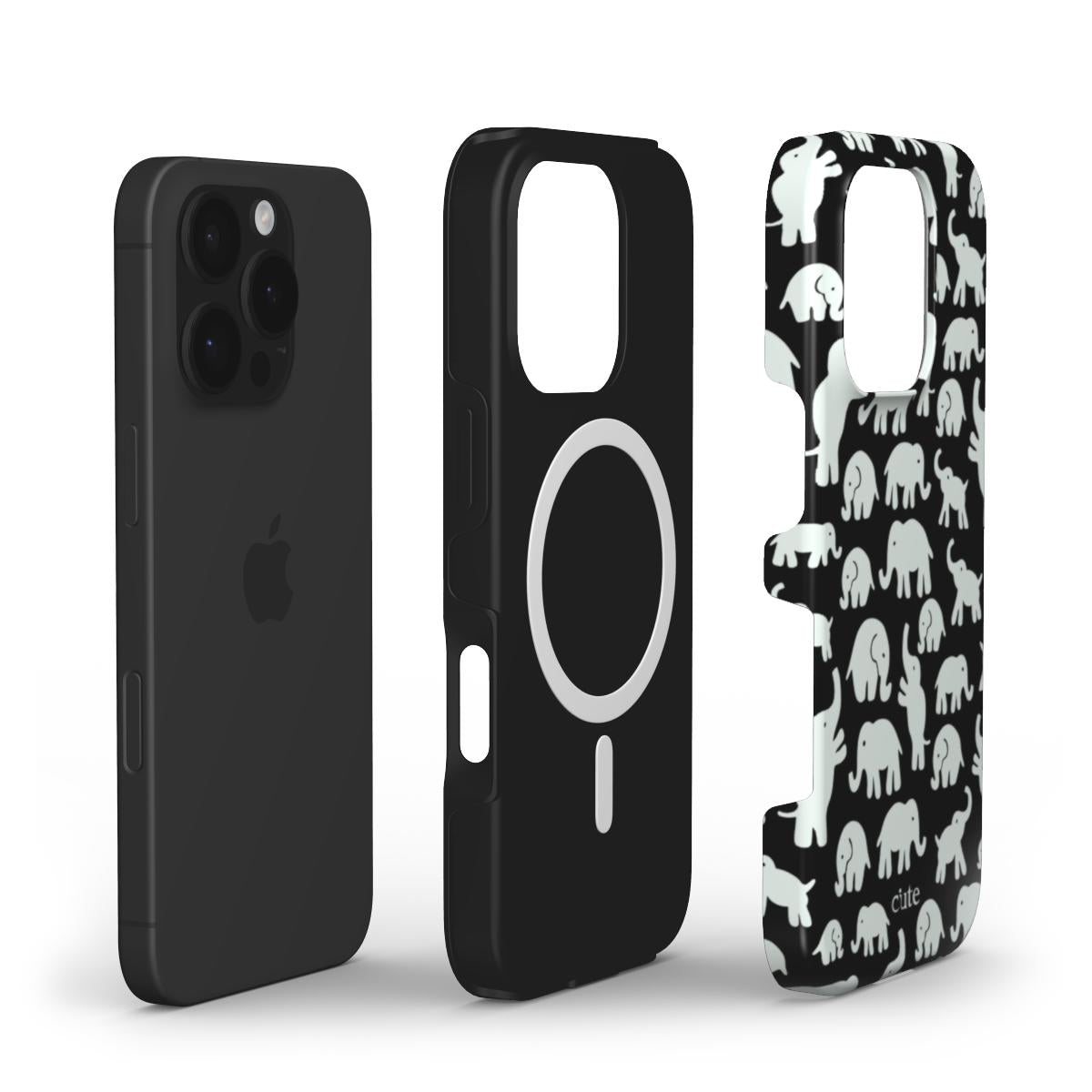 Elephant Charm Magsafe phone case