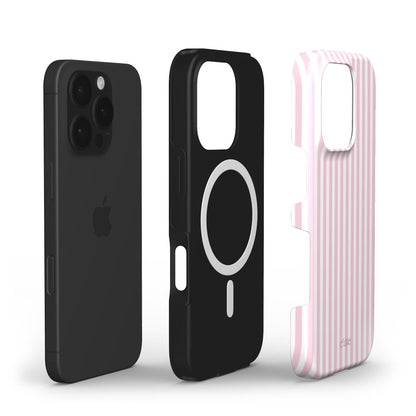 Light Pink Stripes Magsafe phone case