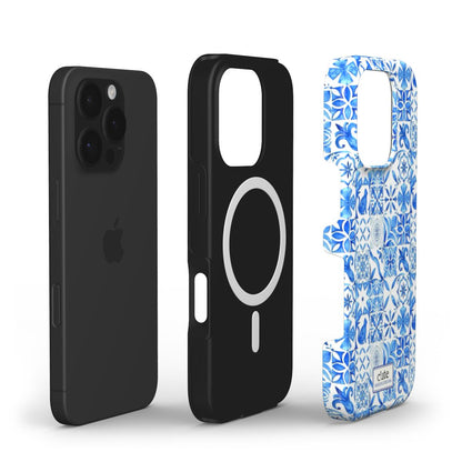 Santorini Tiles Magsafe phone case