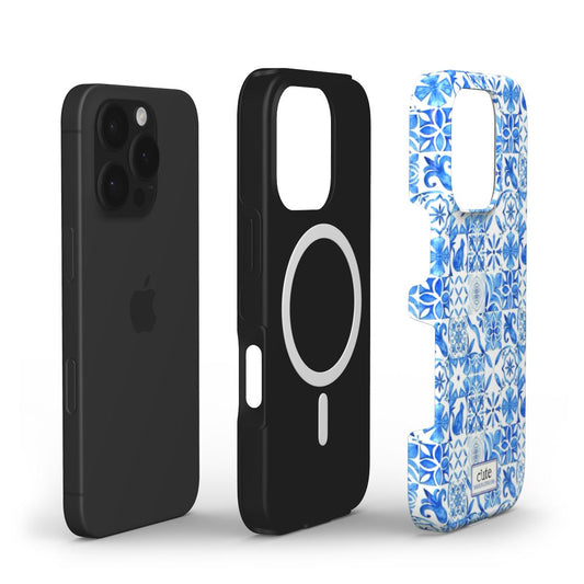 Santorini Tiles Magsafe phone case