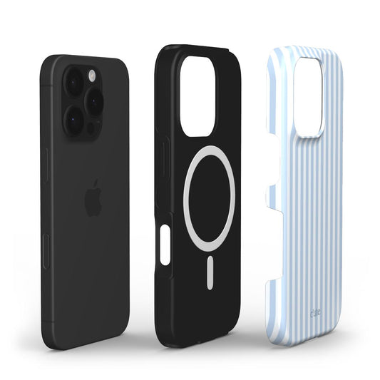 Blue Stripes Magsafe phone case