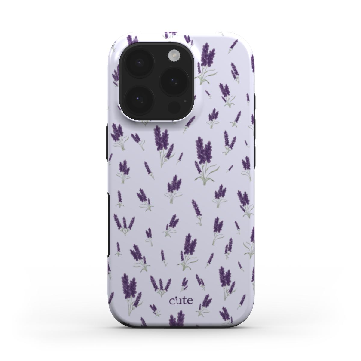 Lavender Rain Magsafe phone case
