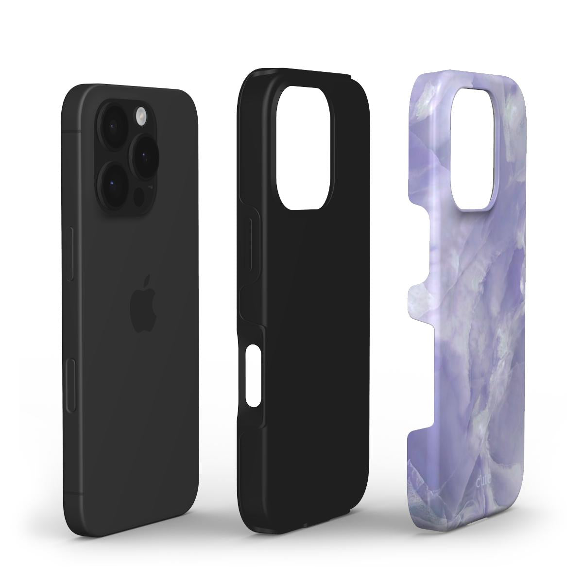 Lilac Marble phone case