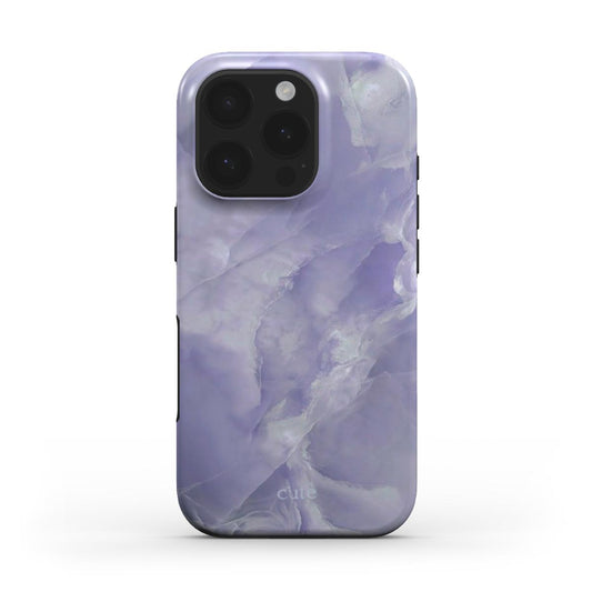 Lilac Marble Magsafe phone case