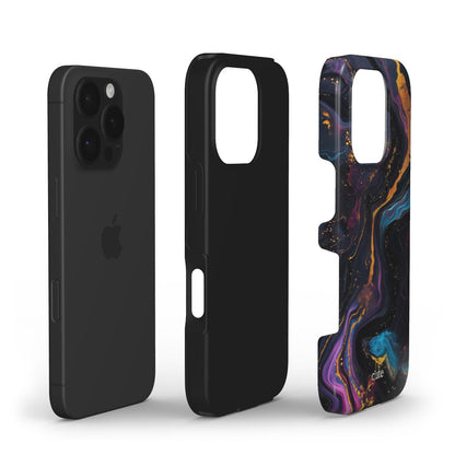 Golden Nebula phone case