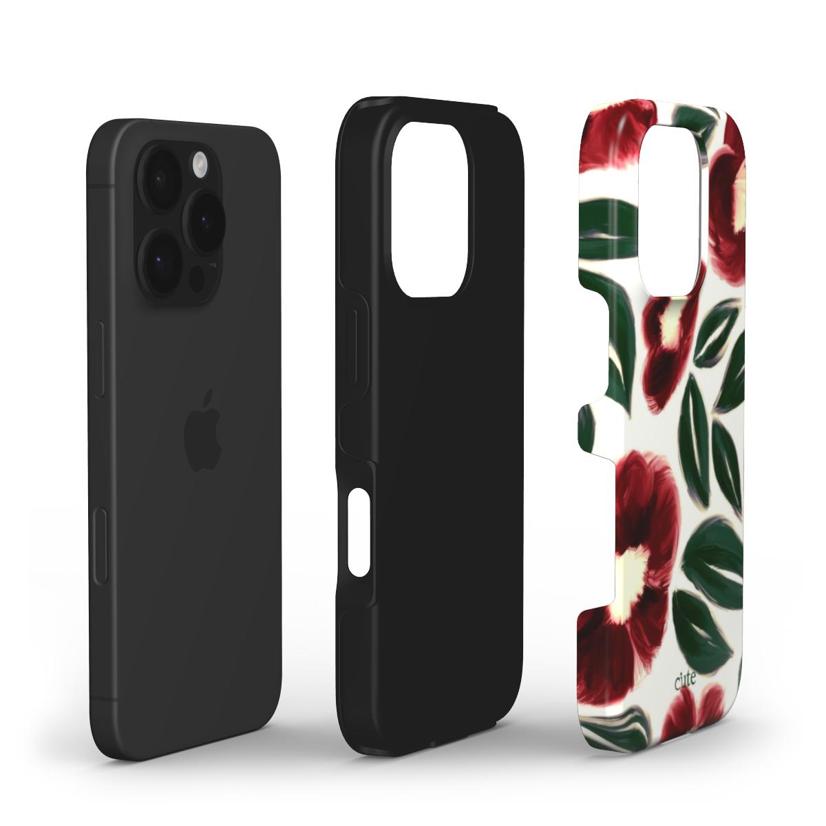 Winter Bloom phone case