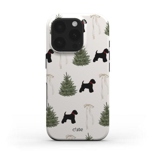 Holiday Pup phone case