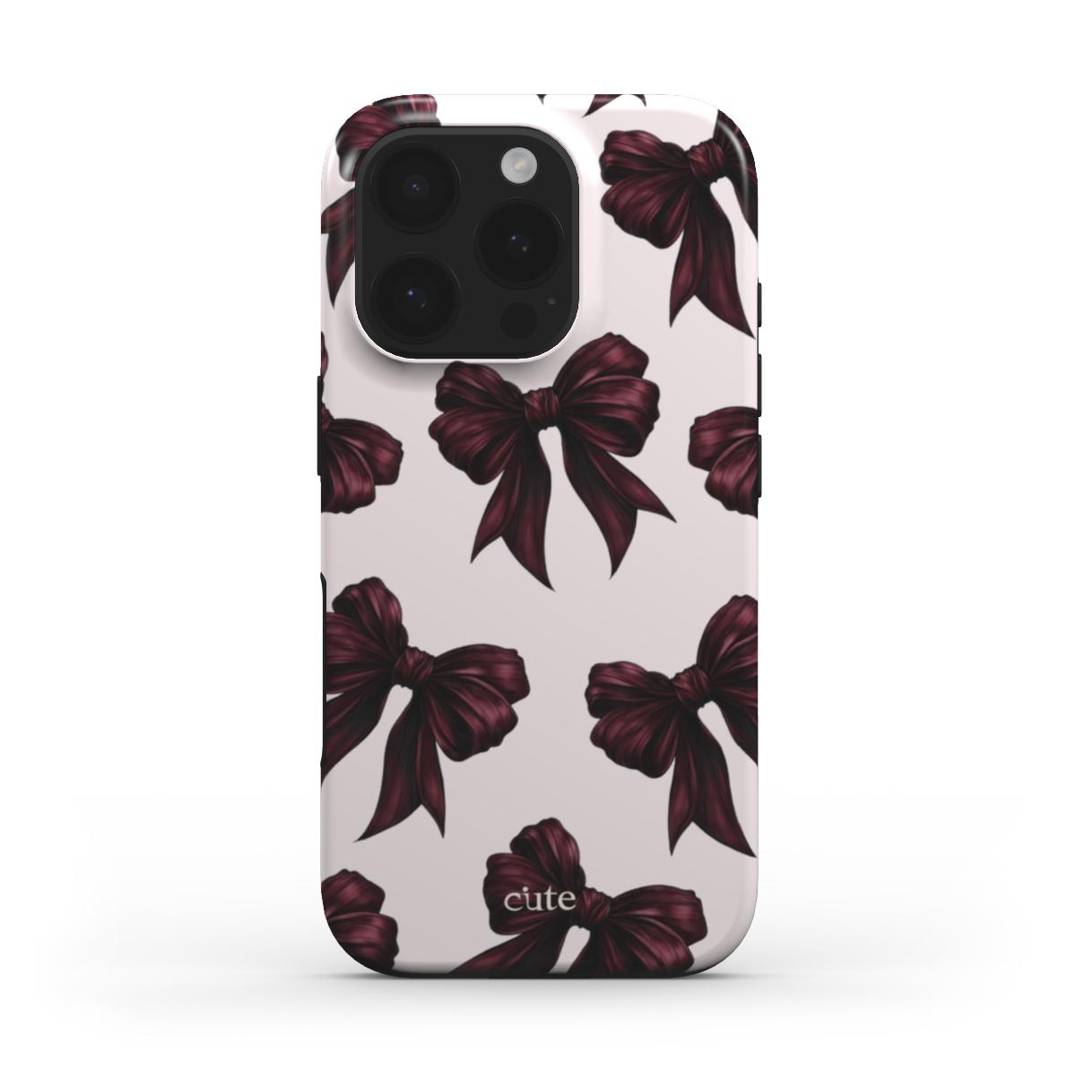Holiday Bow phone case