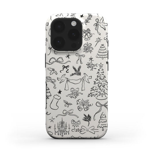 Winter Sketch phone case