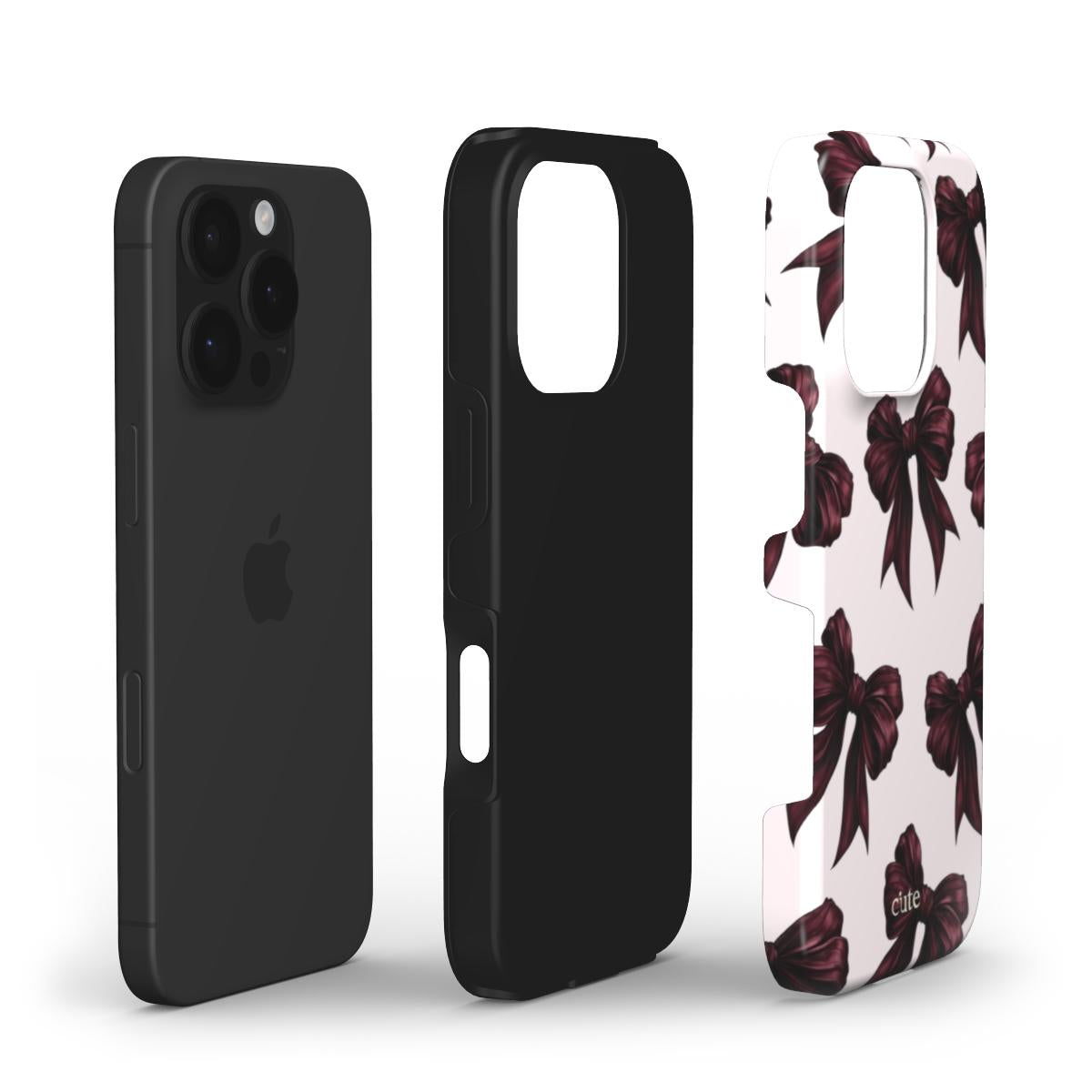 Holiday Bow phone case