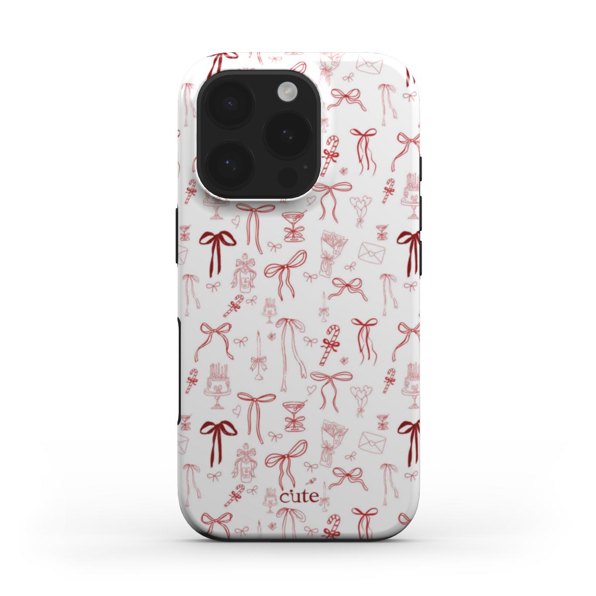 Candy Ribbon Christmas phone case