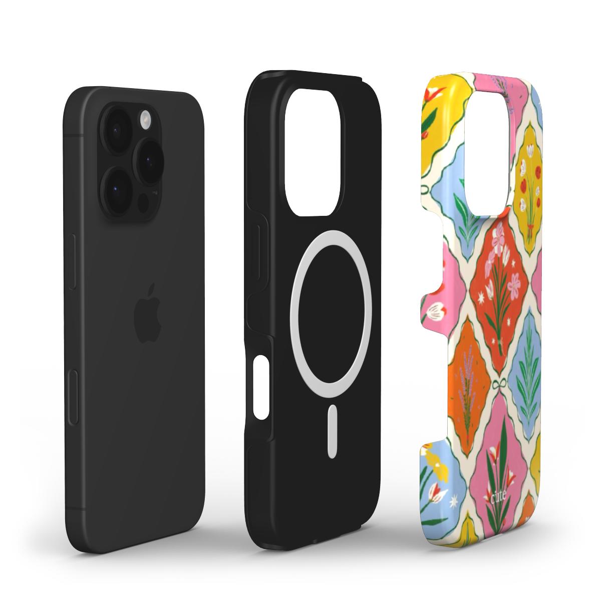 Spring Mosaic magsafe phone case