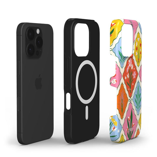 Spring Mosaic magsafe phone case