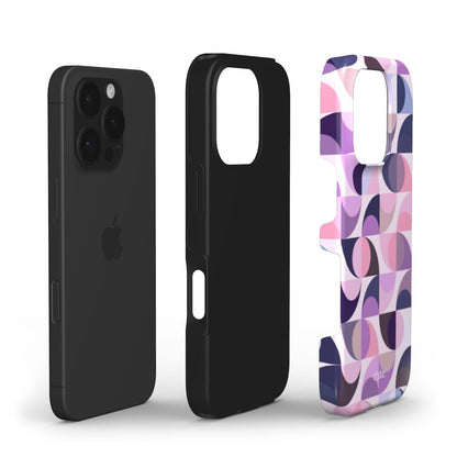 Lavender Circles phone case