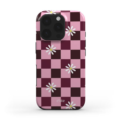 Cherry Checker Bloom magsafe phone case