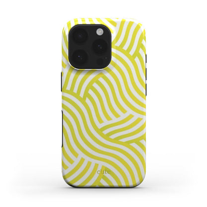 Lime Ripple magsafe phone case