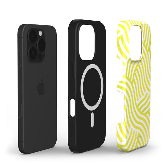 Lime Ripple magsafe phone case