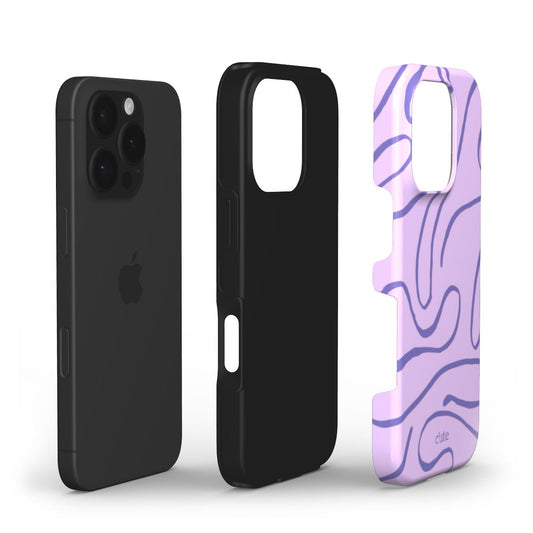Lilac Drift phone case