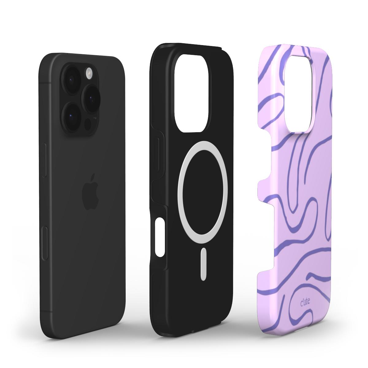 Lilac Drift magesafe phone case