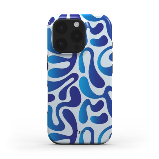 Blue Splash magsafe phone case