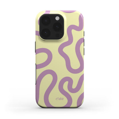 Mauve Maze magsafe phone case