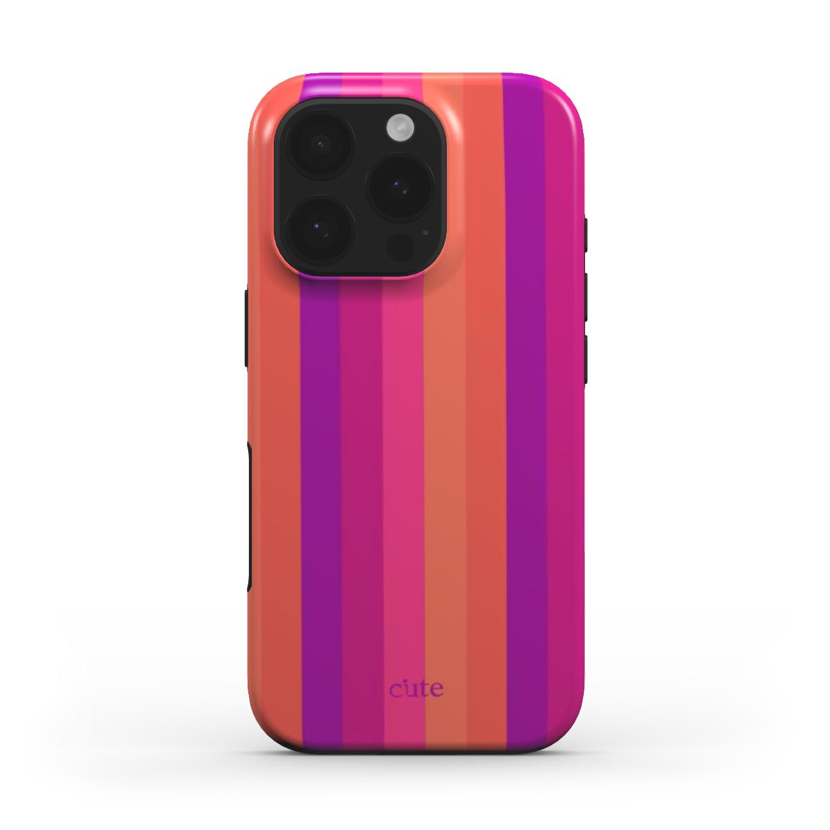 Sunset Stripe phone case