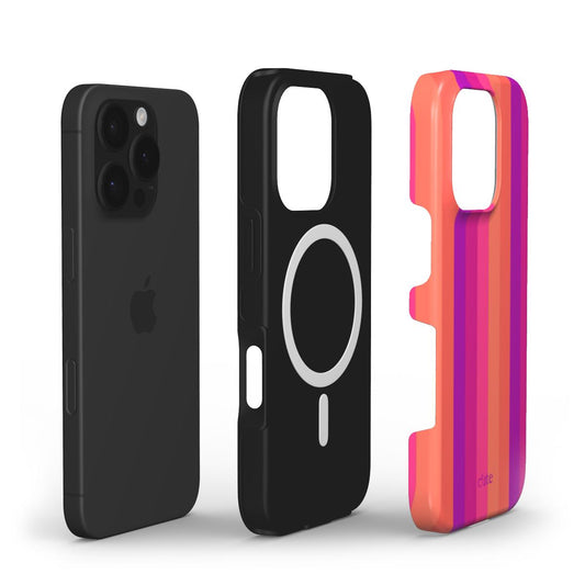 Sunset Stripe magsafe phone case