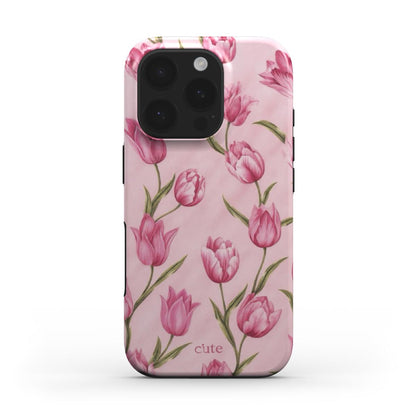Mom’s Favorite Tulips magsafe phone case